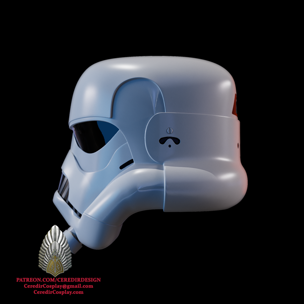 Storm Trooper Ralph Mcquarrie Star Wars 3D DIGITAL DOWNLOAD