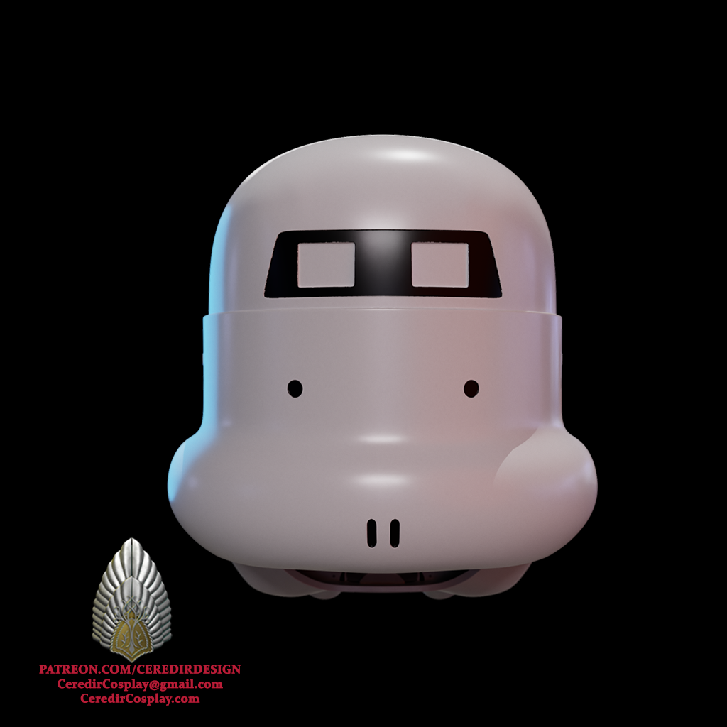 Storm Trooper Ralph Mcquarrie Star Wars 3D DIGITAL DOWNLOAD