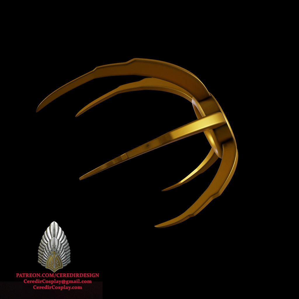 Mileena Head Piece Mortal Kombat 3d digital DL