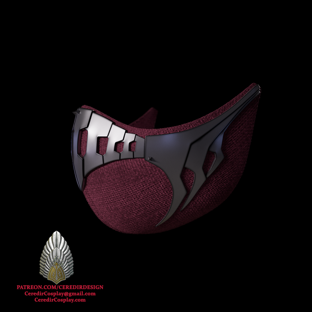 Mortal Kombat Mileena Mask 3D DIGITAL DOWNLOAD