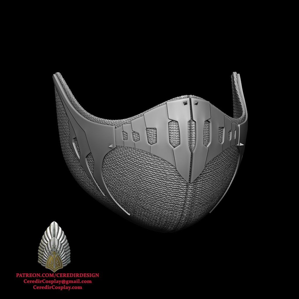 Mortal Kombat Mileena Mask 3D DIGITAL DOWNLOAD