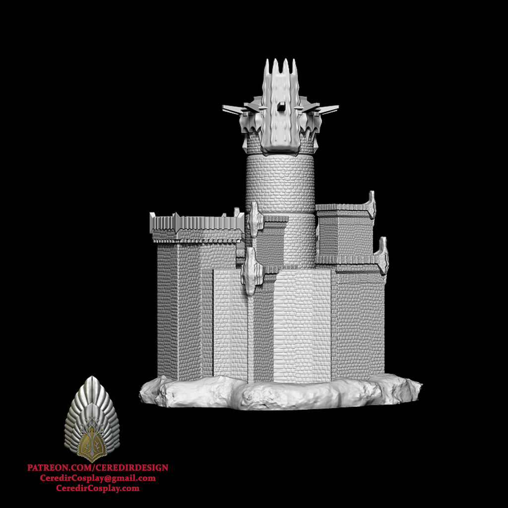 Minas Morgul Dice tower lord of the rings 3D DIGITAL DL