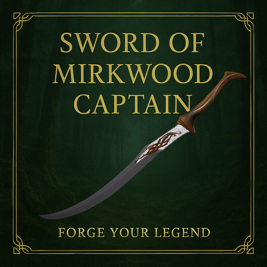 Mirkwood Elves Captain Sword lord of the rings 3D DIGITAL DOWNLOAD