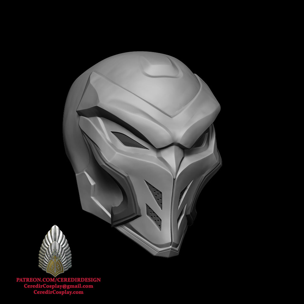 Marvel Rivals Moon Knight Helmet 3D DIGITAL DOWNLOAD