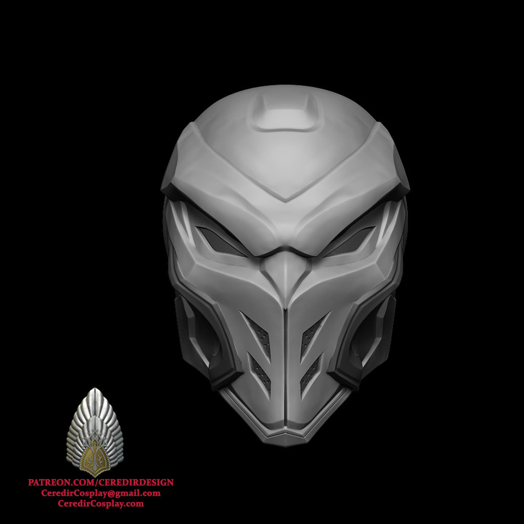 Marvel Rivals Moon Knight Helmet 3D DIGITAL DOWNLOAD