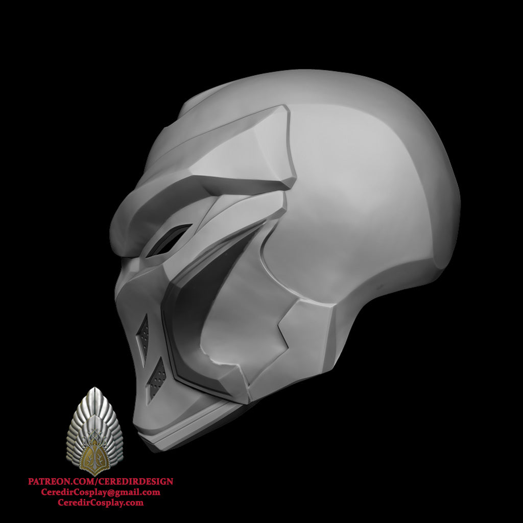Marvel Rivals Moon Knight Helmet 3D DIGITAL DOWNLOAD