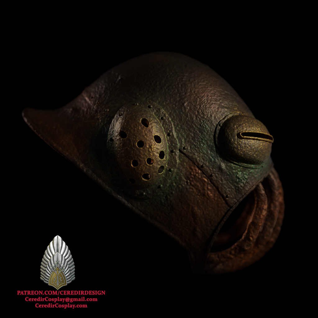 Orc Muzzle Helmet lord of the rings 3D DIGITAL DOWNLOAD