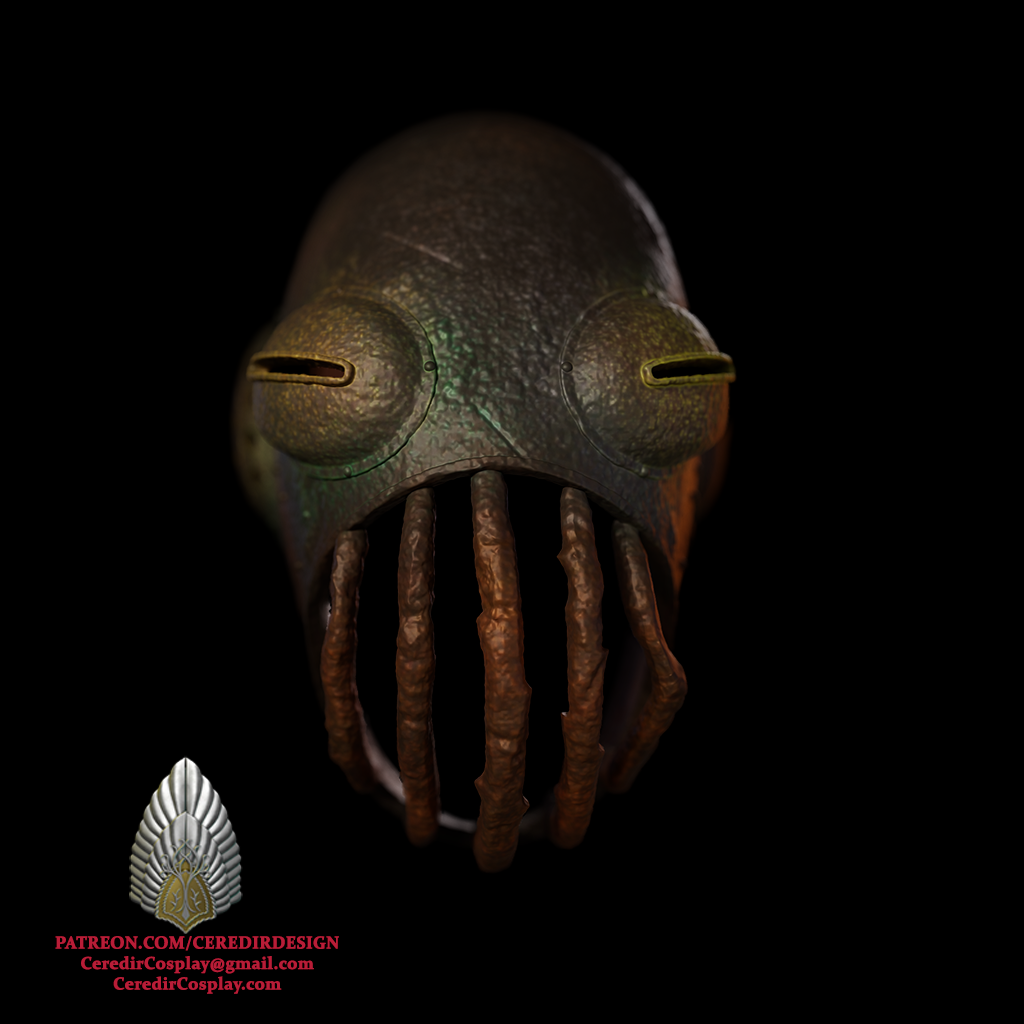 Orc Muzzle Helmet lord of the rings 3D DIGITAL DOWNLOAD