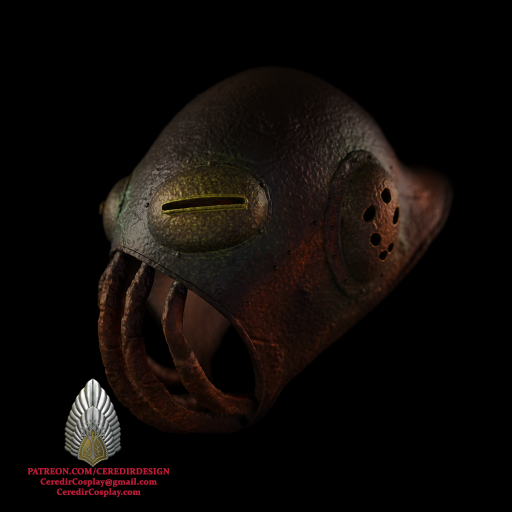 Orc Muzzle Helmet lord of the rings 3D DIGITAL DOWNLOAD