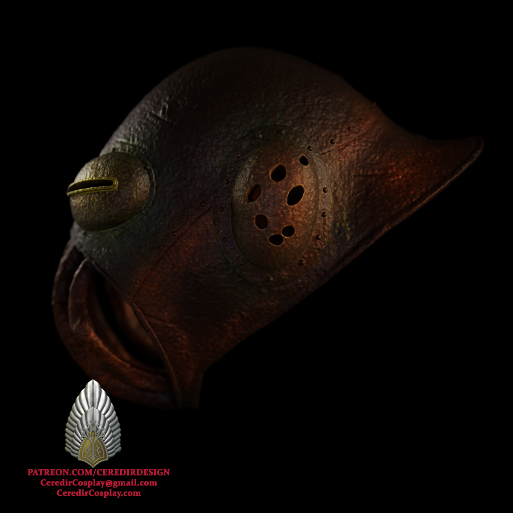 Orc Muzzle Helmet lord of the rings 3D DIGITAL DOWNLOAD
