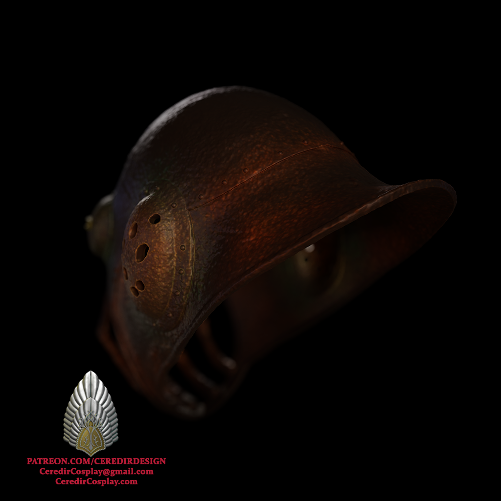 Orc Muzzle Helmet lord of the rings 3D DIGITAL DOWNLOAD
