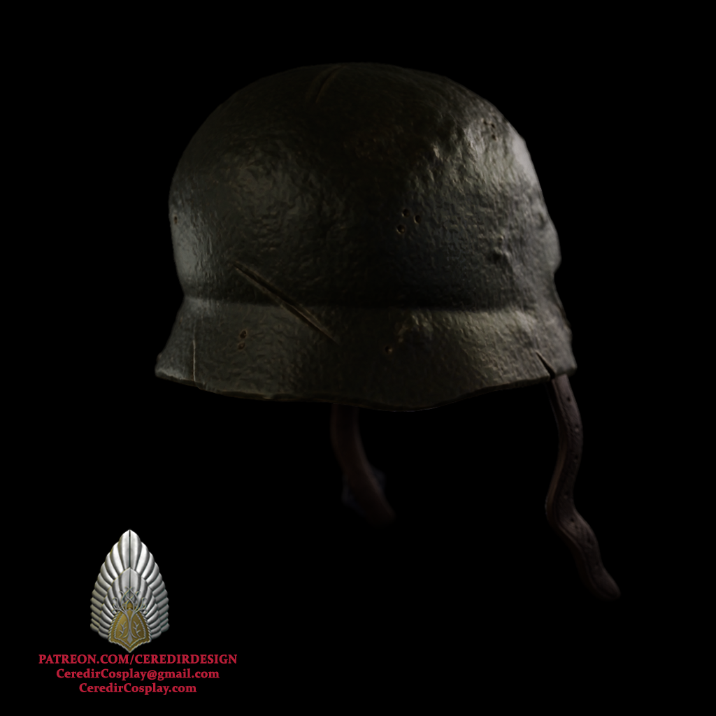 Orc Iron Cap Helmet  lord of the rings 3D DIGITAL DOWNLOAD