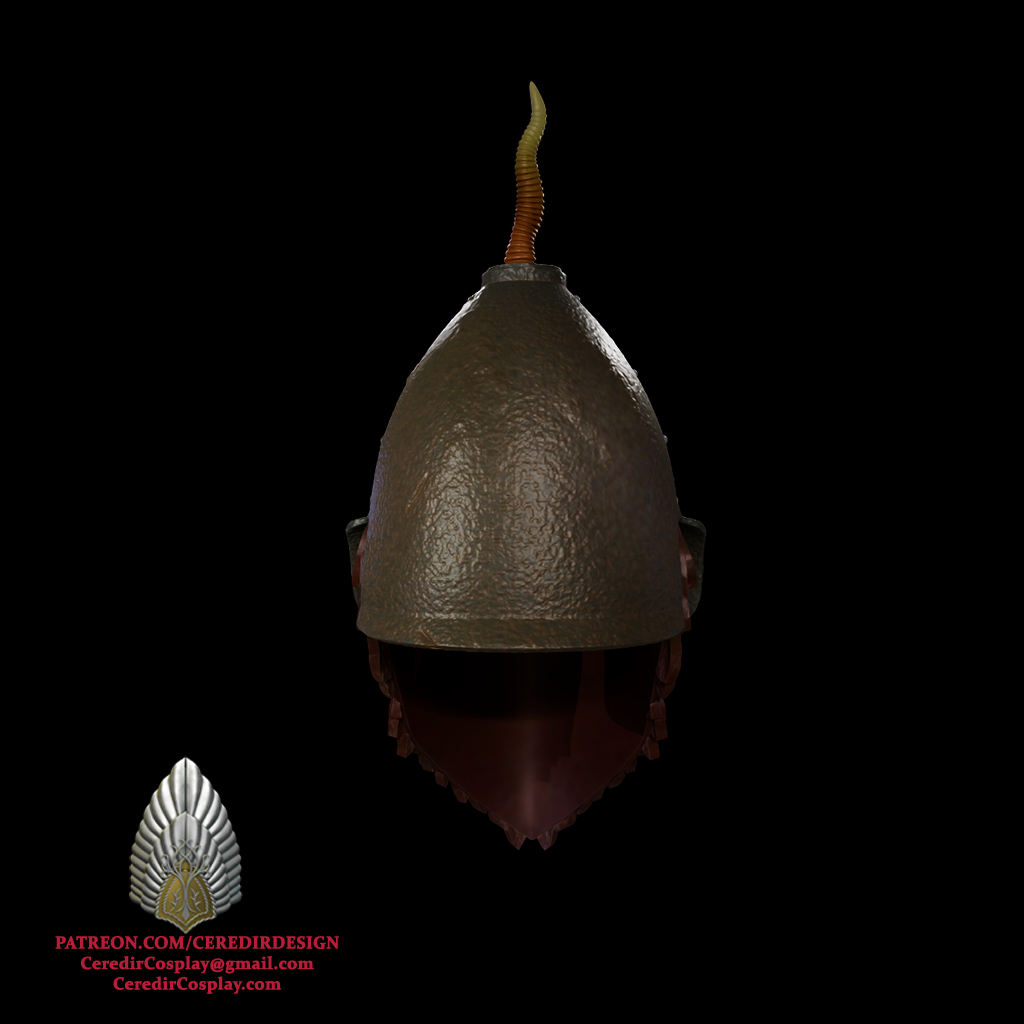 Mines of Moria Orc Legion helmet lotr 3d digital download