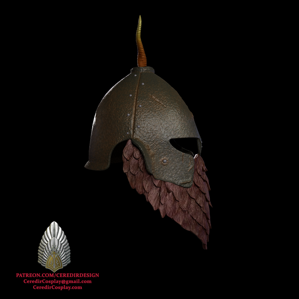 Mines of Moria Orc Legion helmet lotr 3d digital download