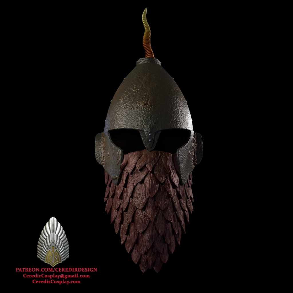 Mines of Moria Orc Legion helmet lotr 3d digital download