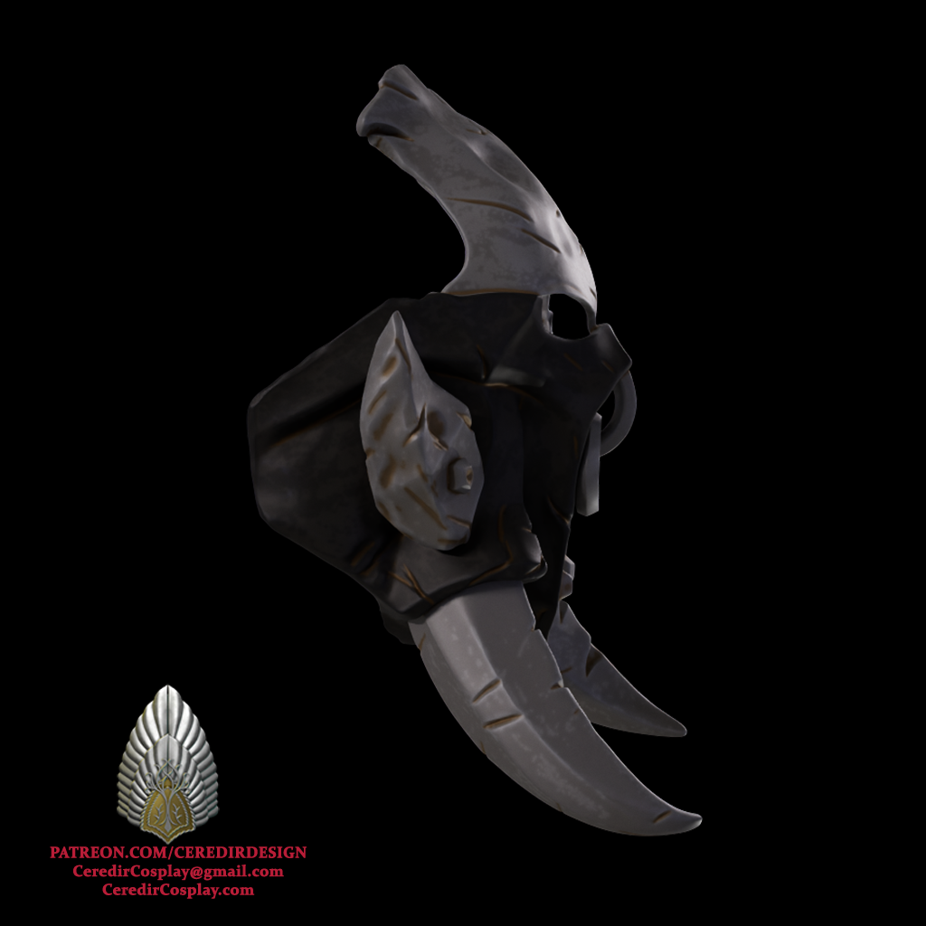 Warhammer Orruk Ardboy Helmet 3d digital download