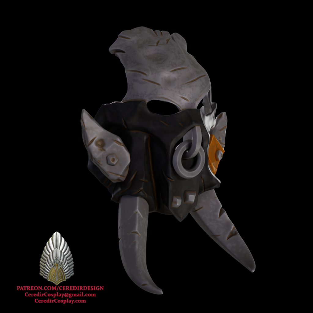 Warhammer Orruk Ardboy Helmet 3d digital download