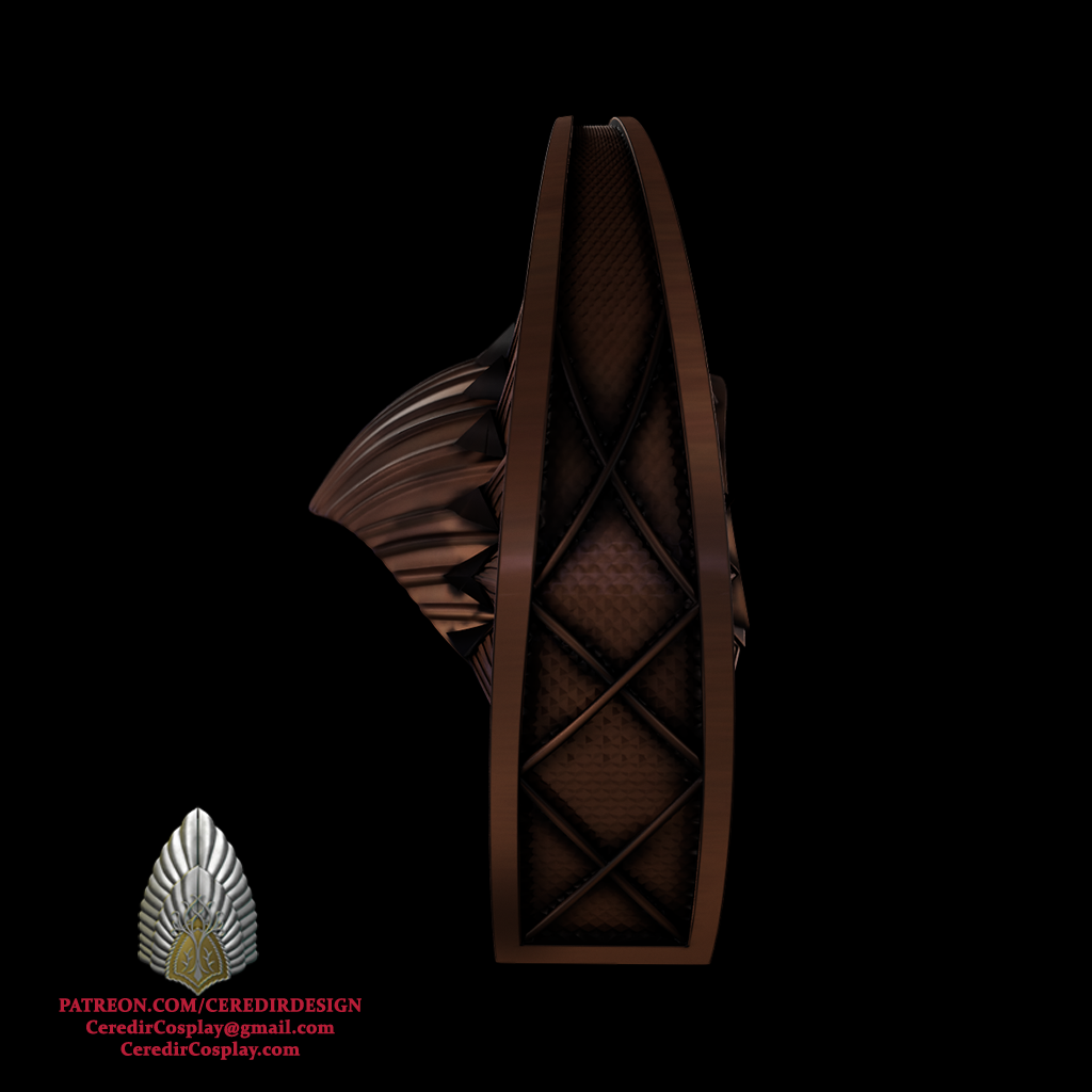 Padme Amidala Refugee Head piece Star Wars 3D DIGITAL DL