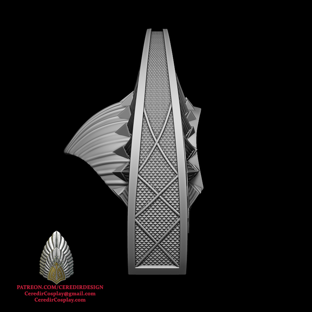 Padme Amidala Refugee Head piece Star Wars 3D DIGITAL DL