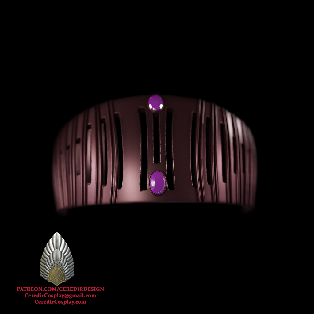 Padme Revenge Of The Sith HeadBand Star Wars 3D DIGITAL DL