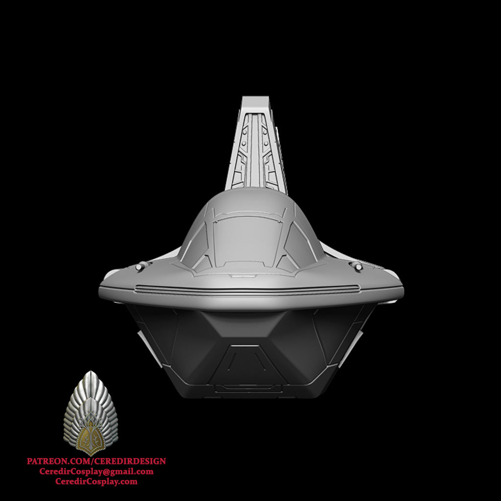 Star Wars Phantom 2 Ship  with Maglev option 3D DIGITAL DL