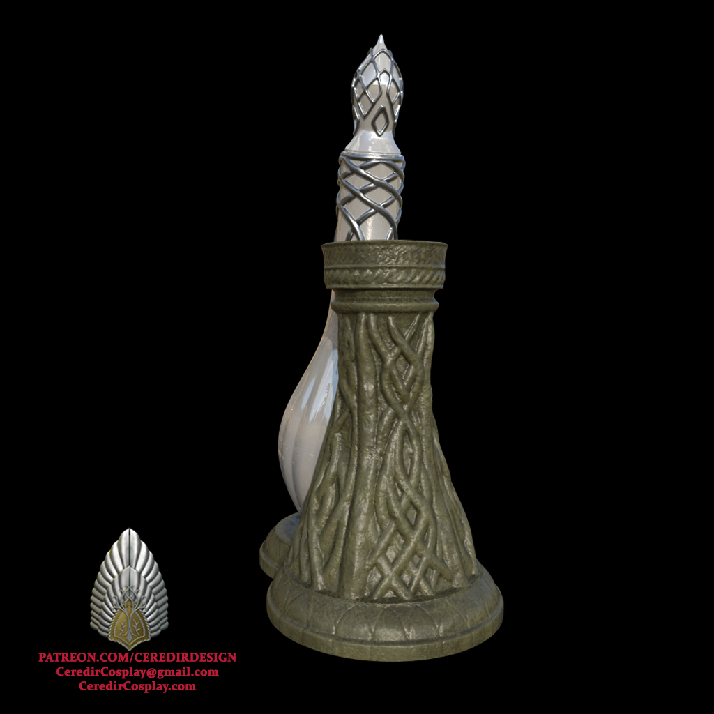 Phial of Galadriel lord of the rings 3D DIGITAL DOWNLOAD