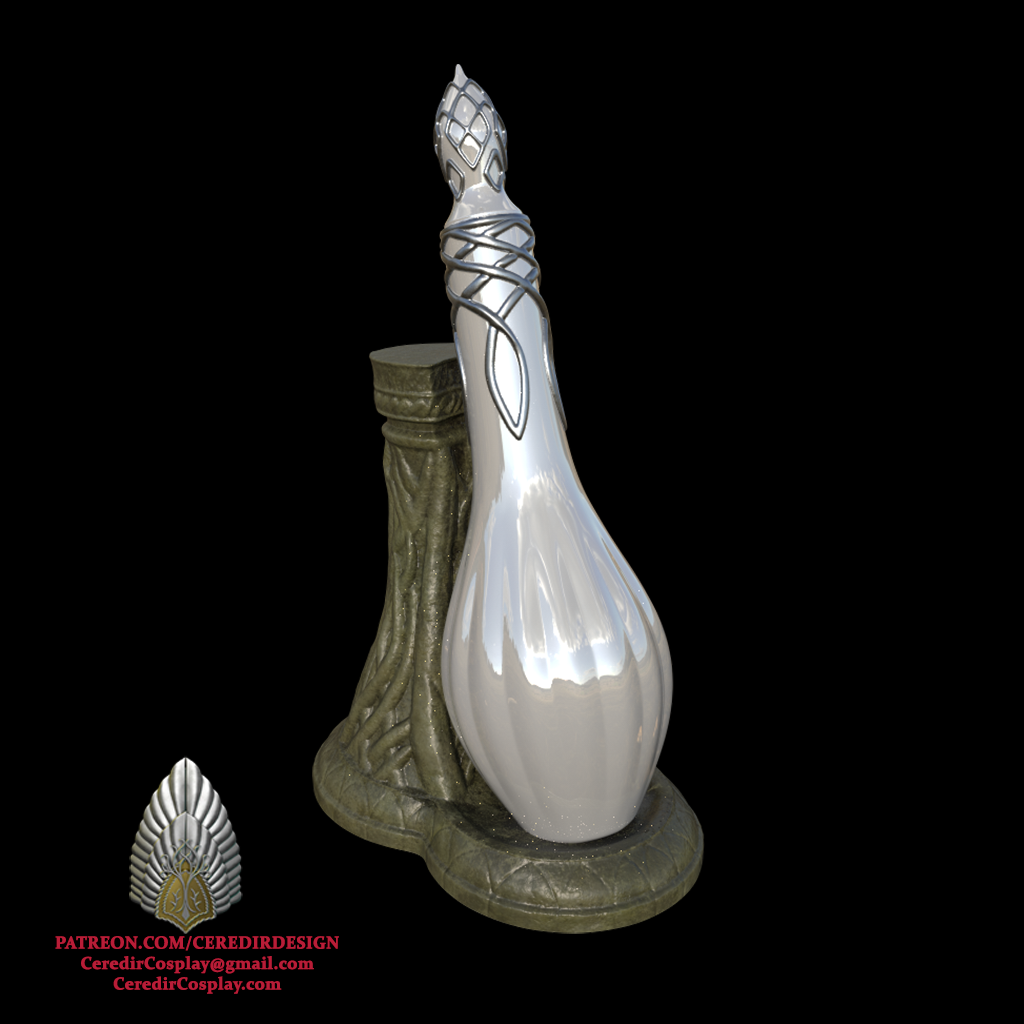 Phial of Galadriel lord of the rings 3D DIGITAL DOWNLOAD