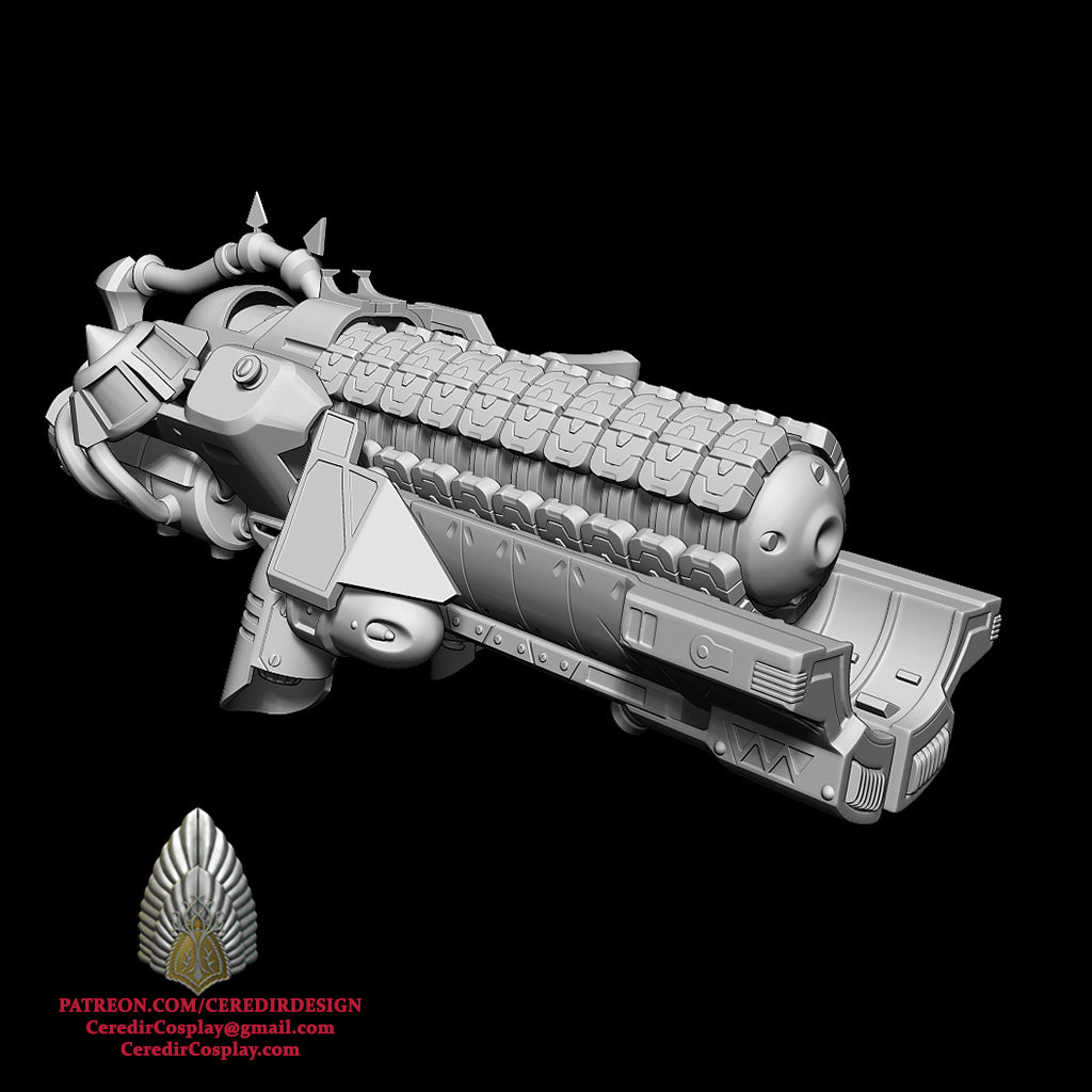 Marvel Rivals Rocket Raccoon Blaster 3D DIGITAL DOWNLOAD