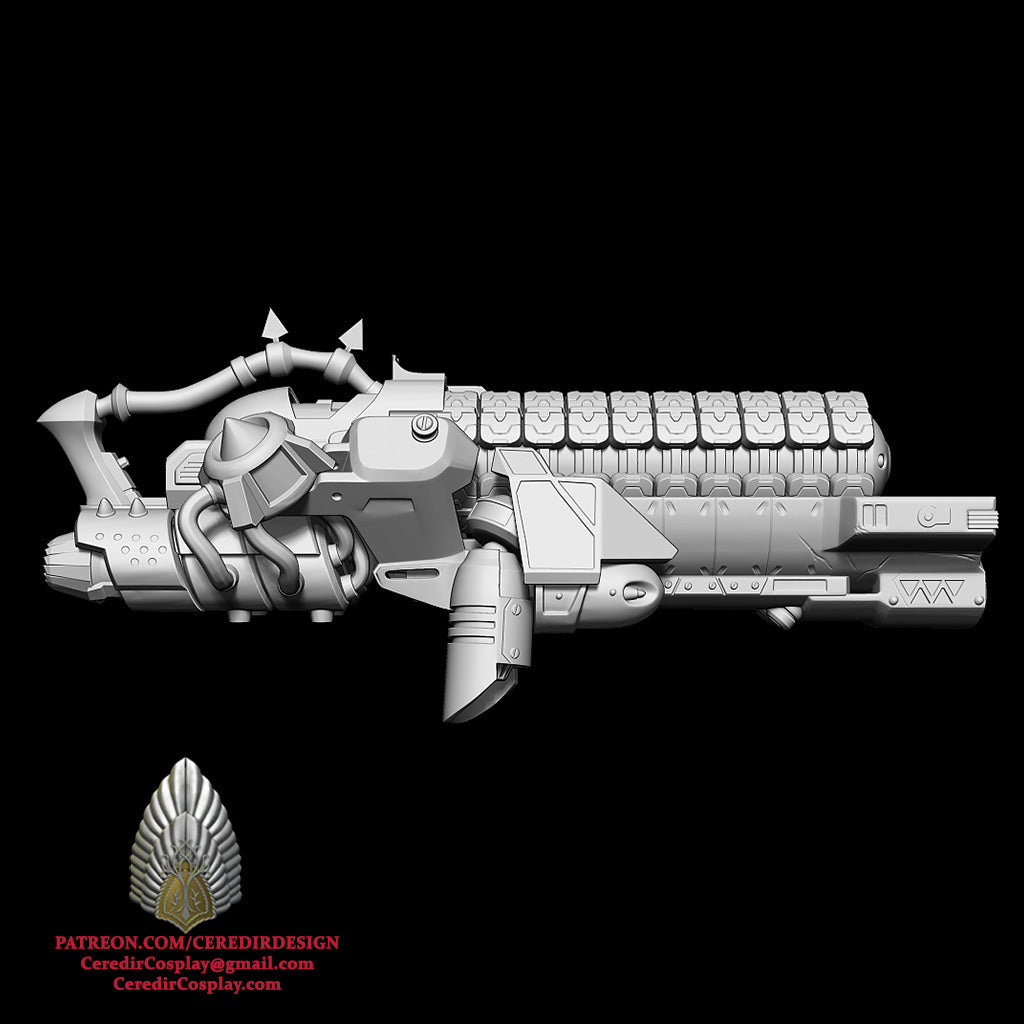 Marvel Rivals Rocket Raccoon Blaster 3D DIGITAL DOWNLOAD