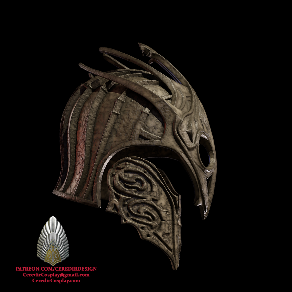 Nazgul Helmet of Khand lord of the rings 3D DIGITAL DOWNLOAD