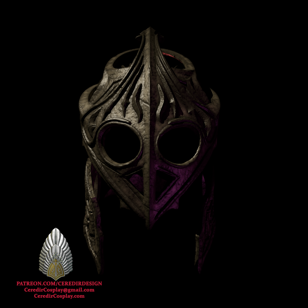 Nazgul Helmet of Khand lord of the rings 3D DIGITAL DOWNLOAD