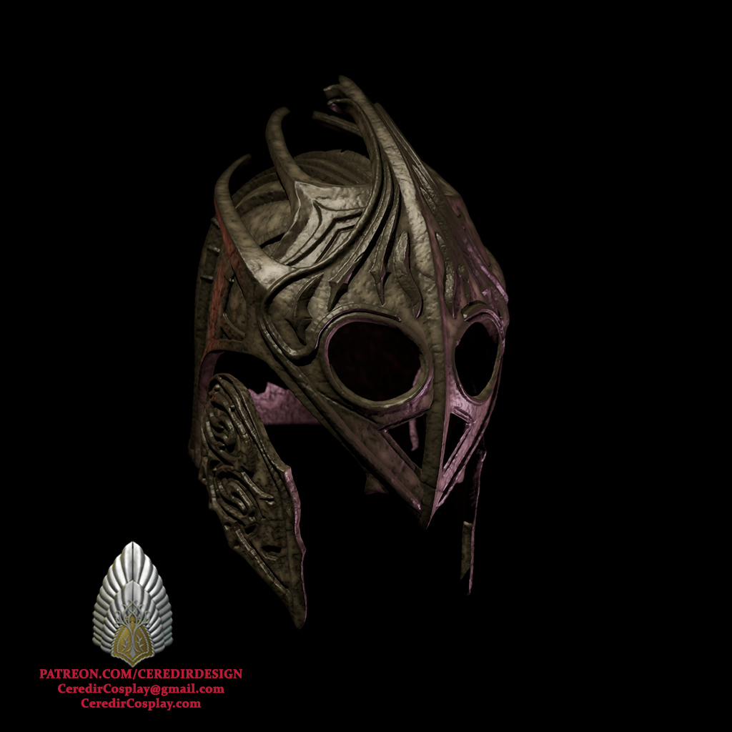 Nazgul Helmet of Khand lord of the rings 3D DIGITAL DOWNLOAD