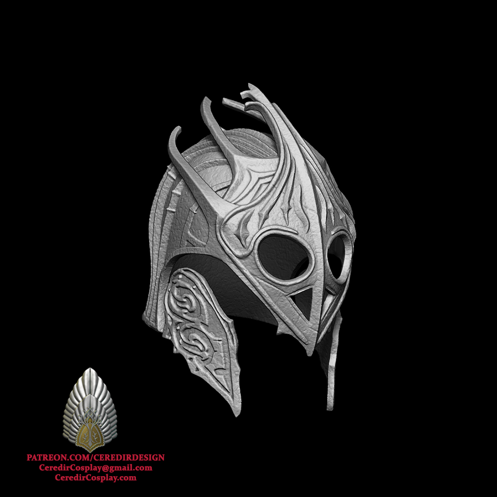 Nazgul Helmet of Khand lord of the rings 3D DIGITAL DOWNLOAD
