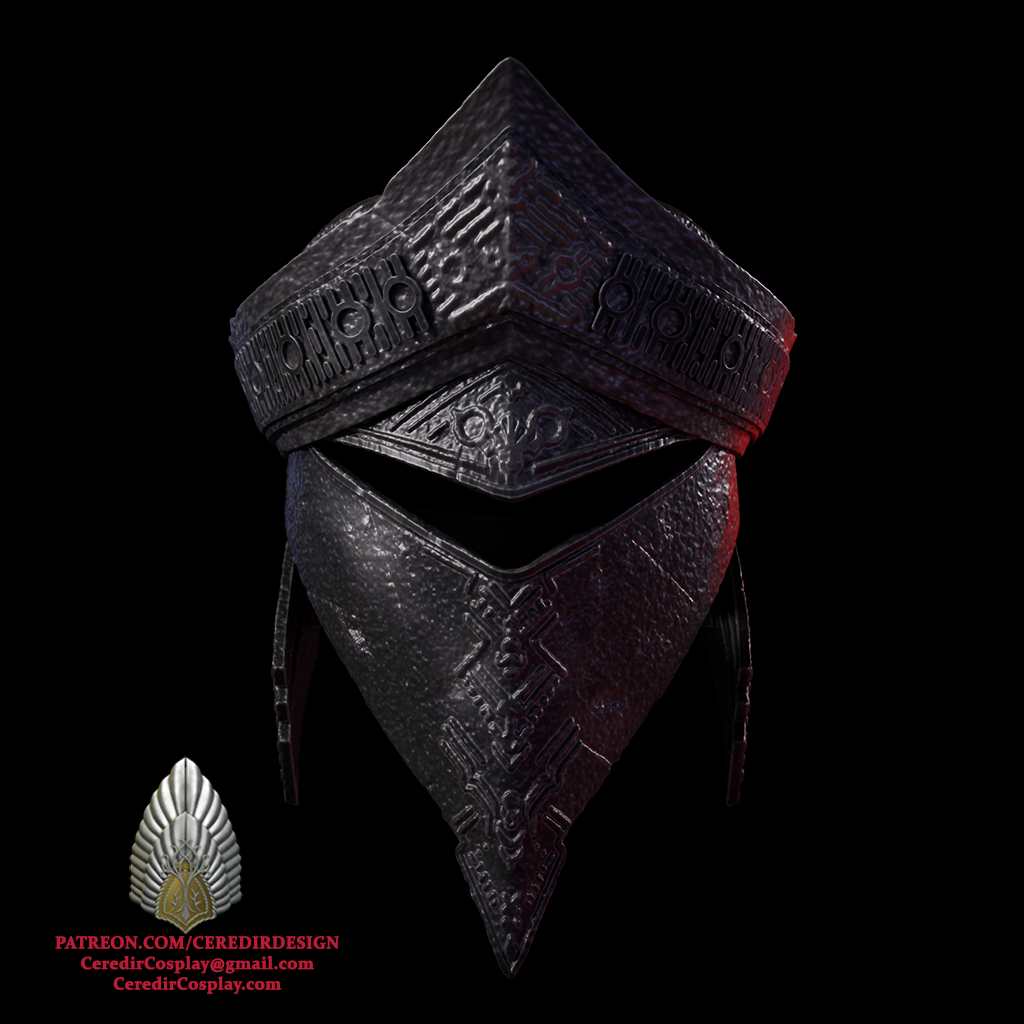 Ringwraith of Harad helmet lord of the rings 3D DIGITAL DOWNLOAD