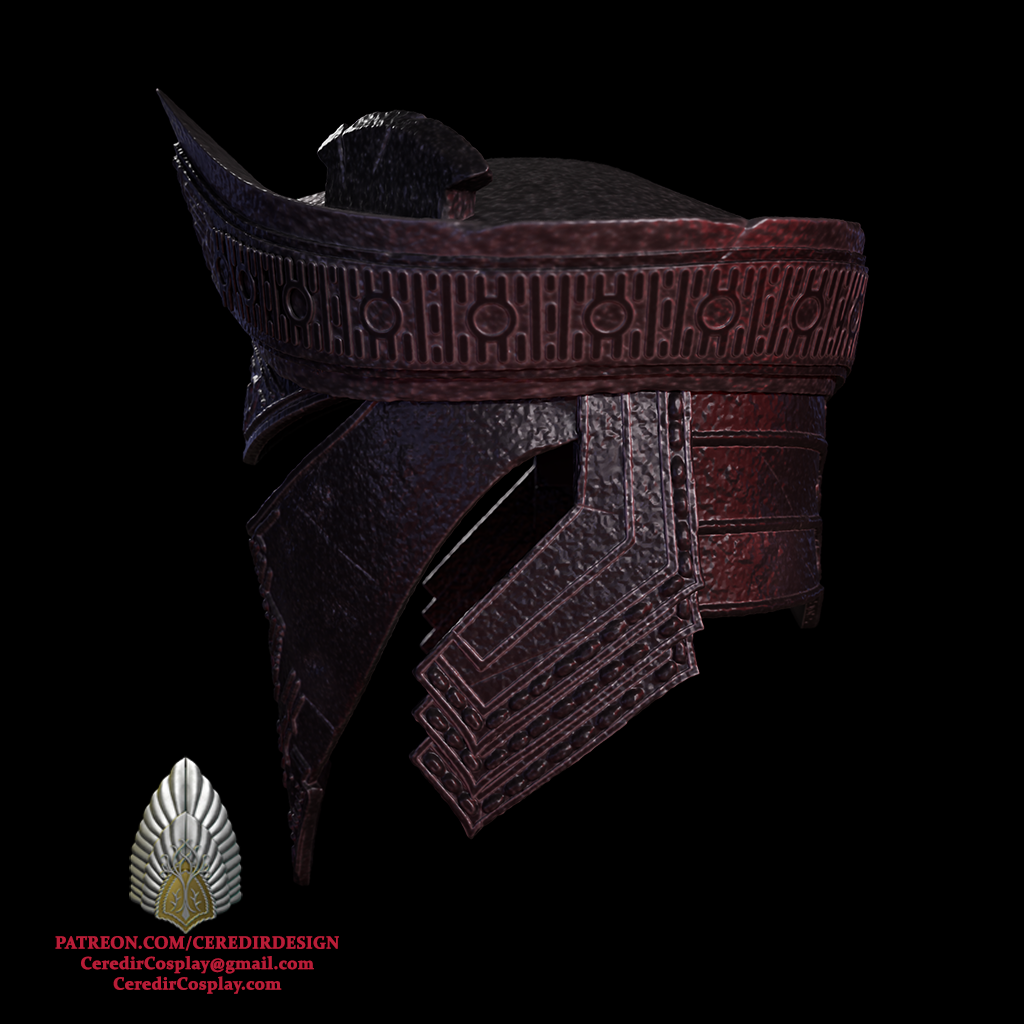 Ringwraith of Harad helmet lord of the rings 3D DIGITAL DOWNLOAD