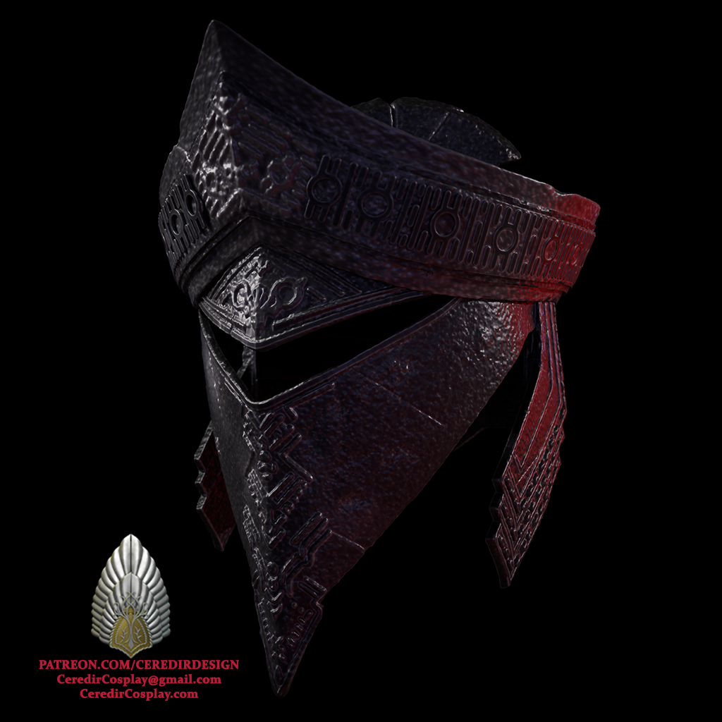Ringwraith of Harad helmet lord of the rings 3D DIGITAL DOWNLOAD