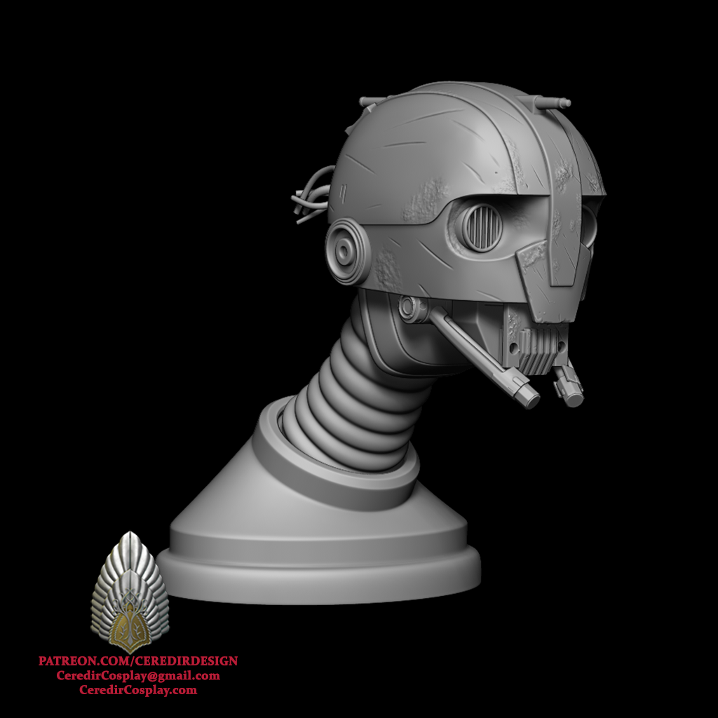 SM-33 Bust Skeleton Crew Star wars  3D DIGITAL DOWNLOAD