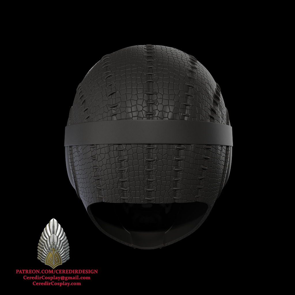 Spiderman Noir Face MAsk 3d digital download