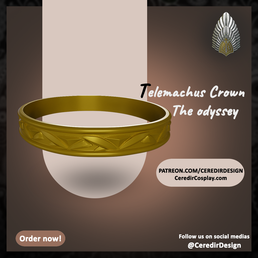 Telemechus Headband The Odyssey 3d digital download