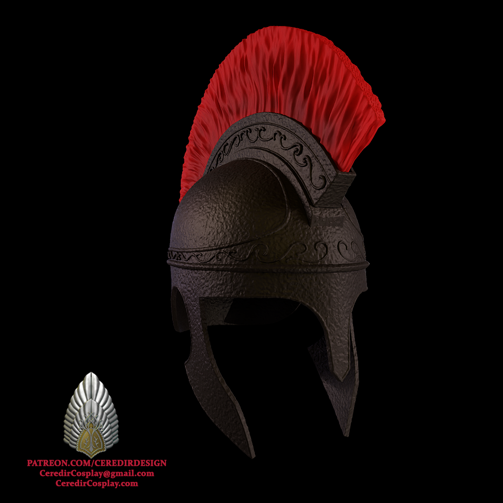 Odysseus Helmet from The Odyssey 3d digital download