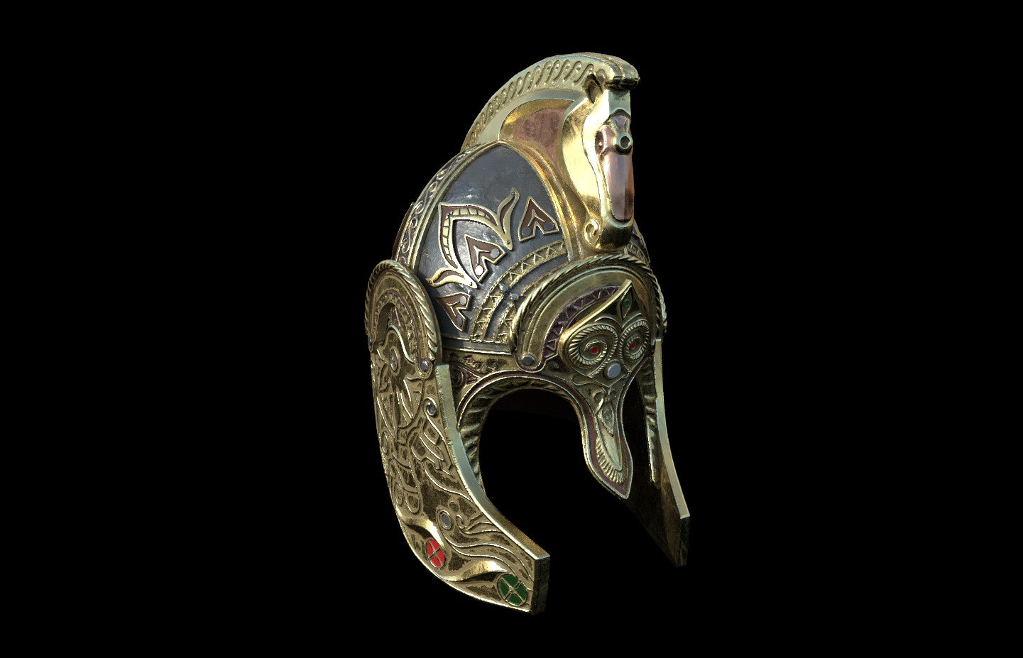 Theoden Helmet lord of the rings 3D DIGITAL DOWNLOAD