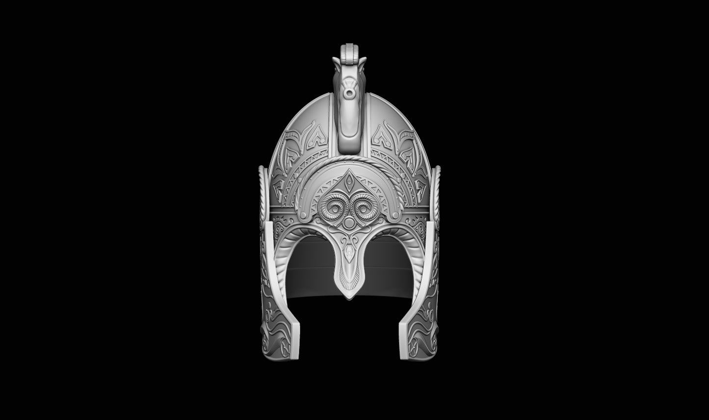Theoden Helmet lord of the rings 3D DIGITAL DOWNLOAD