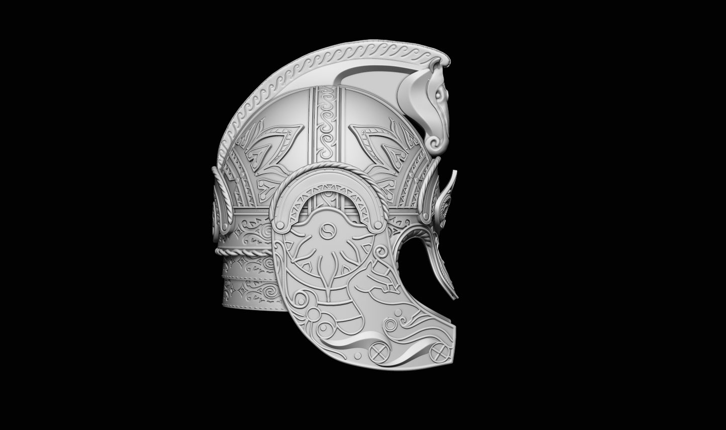 Theoden Helmet lord of the rings 3D DIGITAL DOWNLOAD