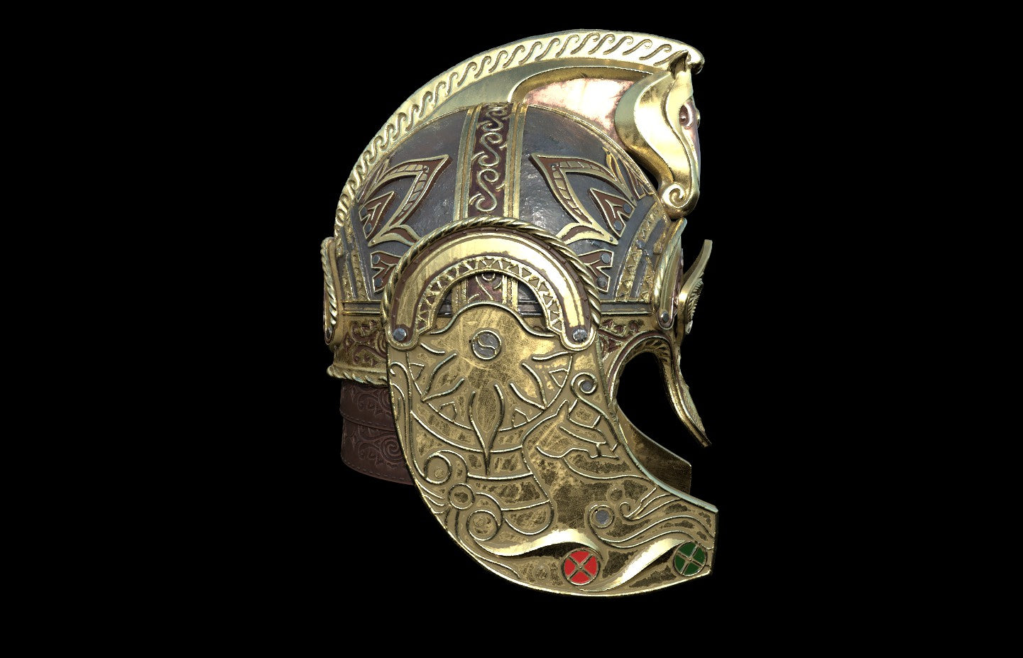 Theoden Helmet lord of the rings 3D DIGITAL DOWNLOAD