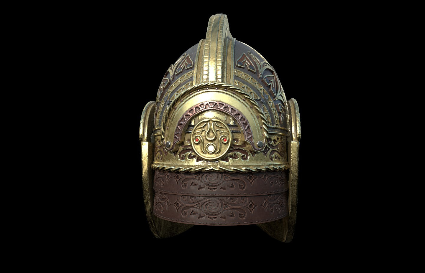 Theoden Helmet lord of the rings 3D DIGITAL DOWNLOAD