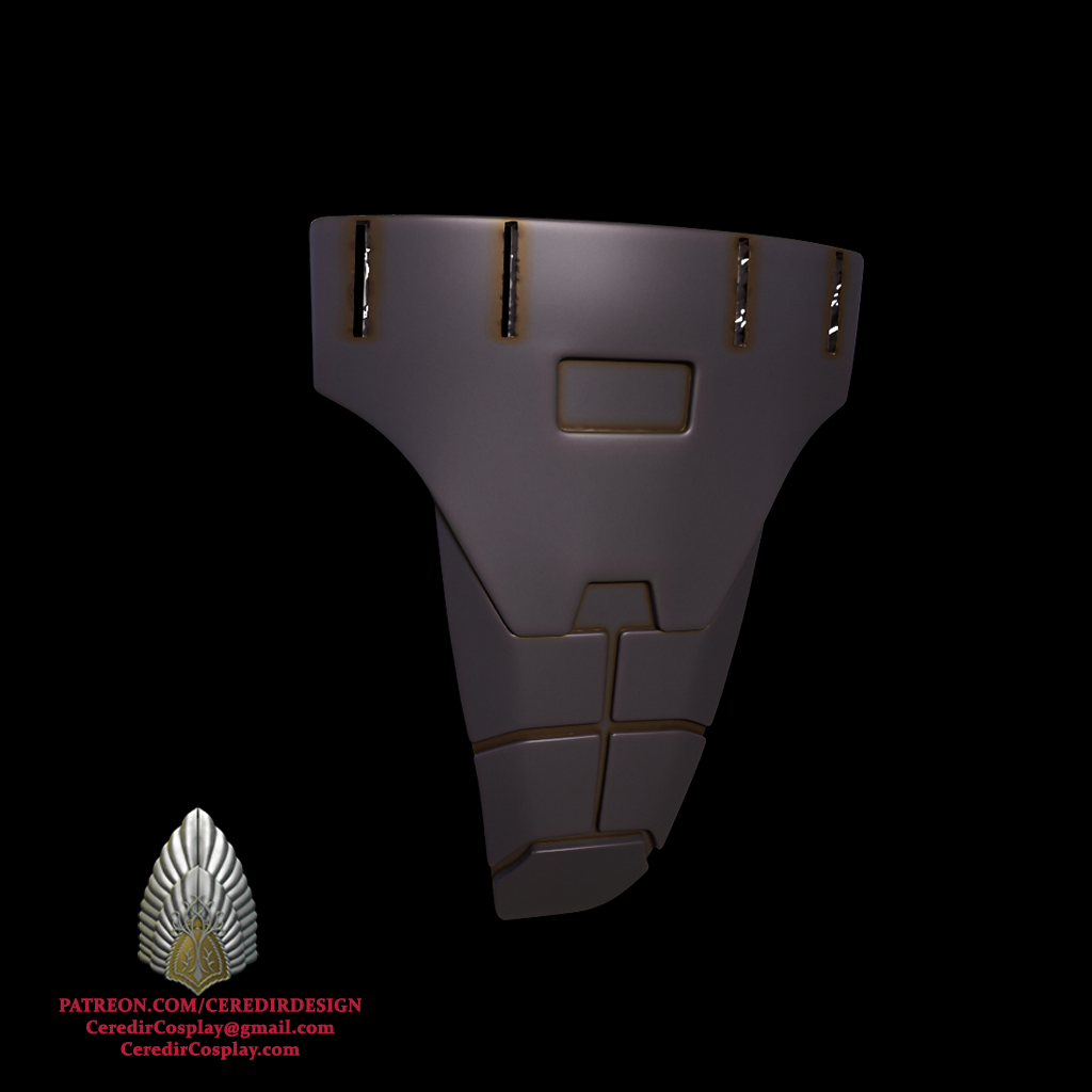 Mandalore the Ultimate Cod Plate Star Wars 3d digital dl