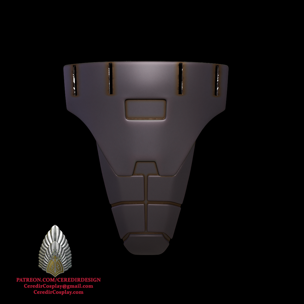 Mandalore the Ultimate Cod Plate Star Wars 3d digital dl