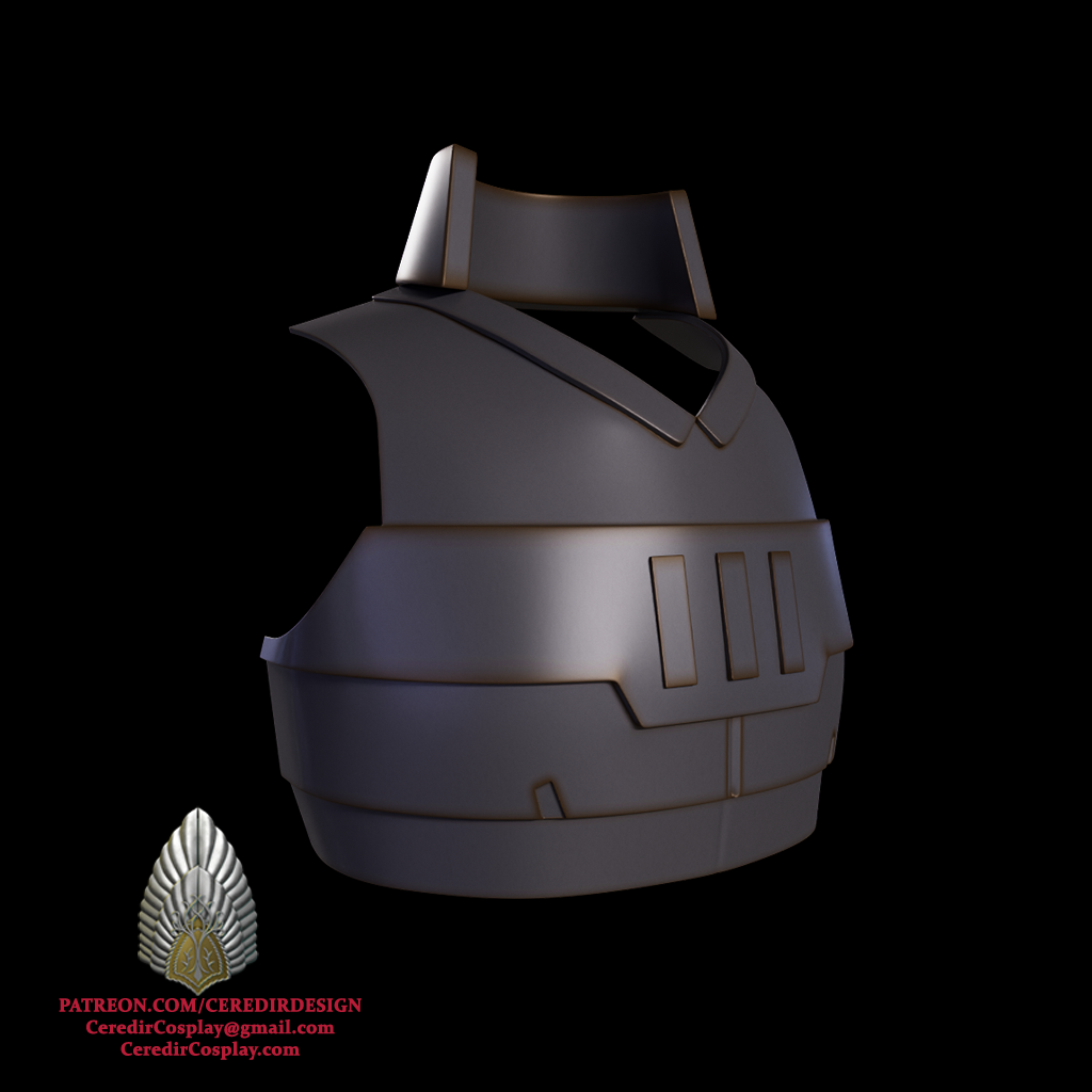 Mandalore the Ultimate Chest Plate Star Wars 3d digital dl