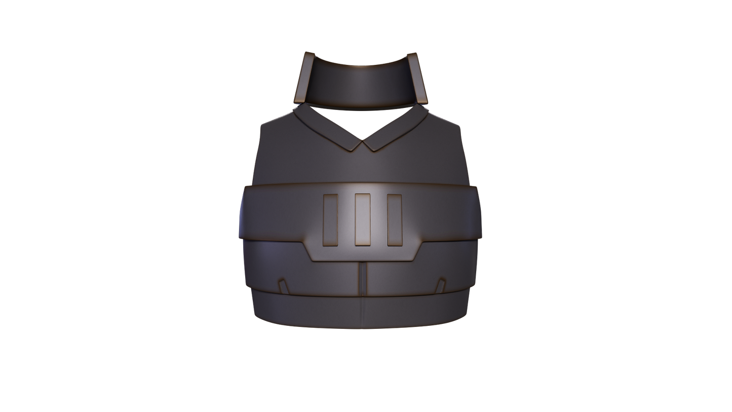 Mandalore the Ultimate Chest Plate Star Wars 3d digital dl