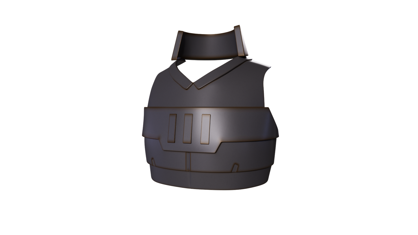 Mandalore the Ultimate Chest Plate Star Wars 3d digital dl
